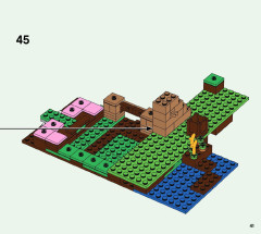 LEGO 21170 instructions page 41 – build guide