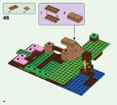 LEGO 21170 instructions page 42 – build guide