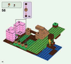 LEGO 21170 instructions page 46 – build guide