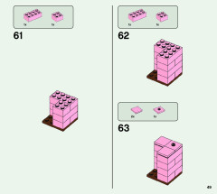 LEGO 21170 instructions page 49 – build guide
