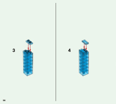 LEGO 21170 instructions page 56 – build guide