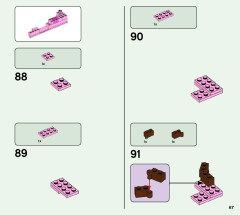 LEGO 21170 instructions page 67 – build guide