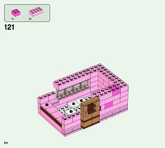 LEGO 21170 instructions page 84 – build guide
