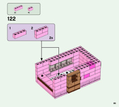 LEGO 21170 instructions page 85 – build guide