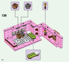 LEGO 21170 instructions page 96 – build guide