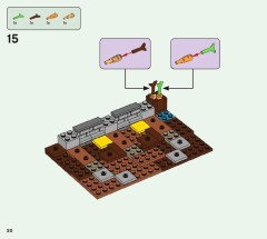 LEGO 21171 instructions page 20 – build guide