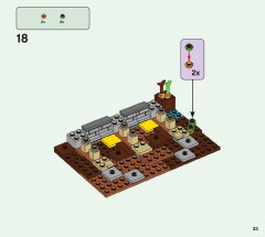 LEGO 21171 instructions page 23 – build guide