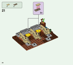 LEGO 21171 instructions page 26 – build guide