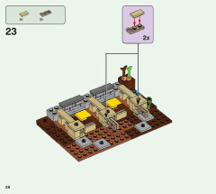 LEGO 21171 instructions page 28 – build guide