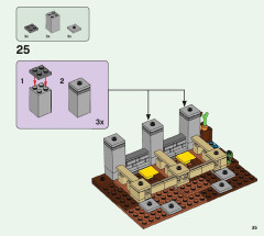 LEGO 21171 instructions page 35 – build guide
