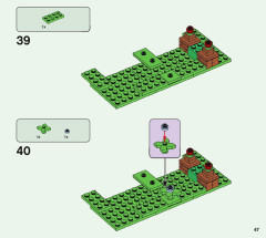 LEGO 21171 instructions page 47 – build guide