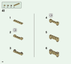 LEGO 21171 instructions page 48 – build guide