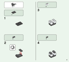LEGO 21171 instructions page 9 – build guide