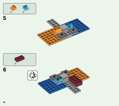 LEGO 21172 instructions page 10 – build guide