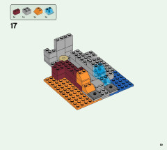 LEGO 21172 instructions page 19 – build guide