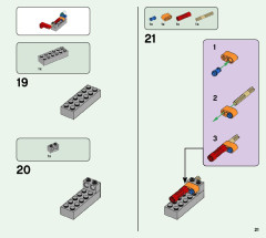 LEGO 21172 instructions page 21 – build guide