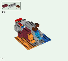 LEGO 21172 instructions page 26 – build guide