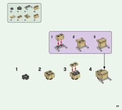 LEGO 21172 instructions page 29 – build guide