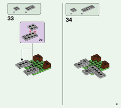 LEGO 21172 instructions page 31 – build guide