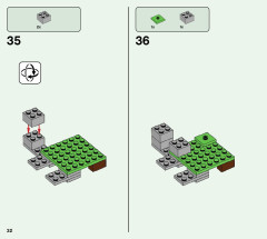 LEGO 21172 instructions page 32 – build guide