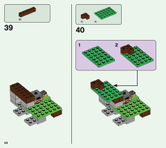 LEGO 21172 instructions page 34 – build guide