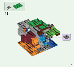 LEGO 21172 instructions page 37 – build guide