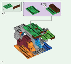 LEGO 21172 instructions page 38 – build guide