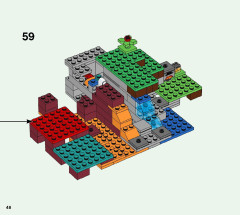 LEGO 21172 instructions page 48 – build guide