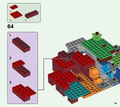 LEGO 21172 instructions page 53 – build guide