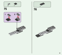 LEGO 21172 instructions page 61 – build guide