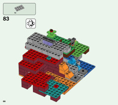 LEGO 21172 instructions page 66 – build guide
