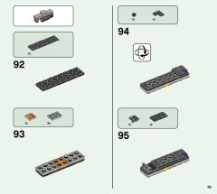 LEGO 21172 instructions page 75 – build guide