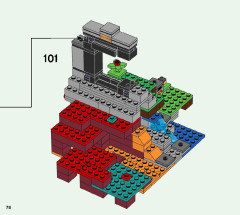 LEGO 21172 instructions page 78 – build guide