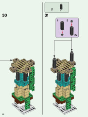 LEGO 21173 instructions page 22 – build guide