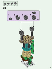 LEGO 21173 instructions page 23 – build guide