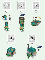 LEGO 21173 instructions page 4 – build guide