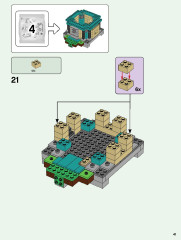 LEGO 21173 instructions page 41 – build guide