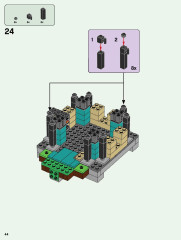 LEGO 21173 instructions page 44 – build guide