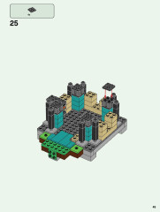 LEGO 21173 instructions page 45 – build guide