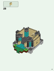 LEGO 21173 instructions page 47 – build guide