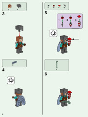 LEGO 21173 instructions page 6 – build guide
