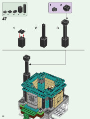 LEGO 21173 instructions page 62 – build guide
