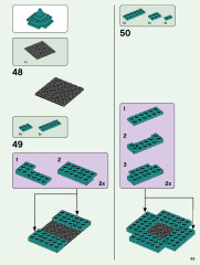 LEGO 21173 instructions page 63 – build guide