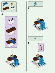LEGO 21173 instructions page 8 – build guide