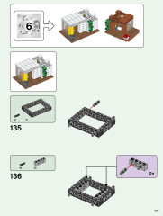 LEGO 21174 instructions page 107 – build guide