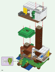 LEGO 21174 instructions page 134 – build guide