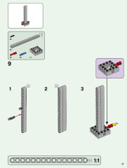 LEGO 21174 instructions page 17 – build guide