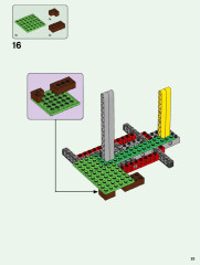 LEGO 21174 instructions page 23 – build guide
