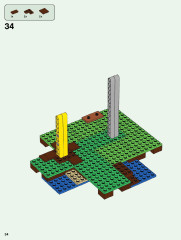 LEGO 21174 instructions page 34 – build guide
