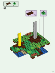 LEGO 21174 instructions page 37 – build guide